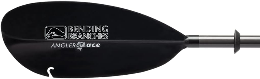 Bending Branches Angler Ace Snap-Button Kayak Fishing Paddle – Lightweight Carbon Shaft, Carbon-Reinforced Nylon Blades, 2-Piece Design, Durable Performance for Fishing & Touring Kayaks
