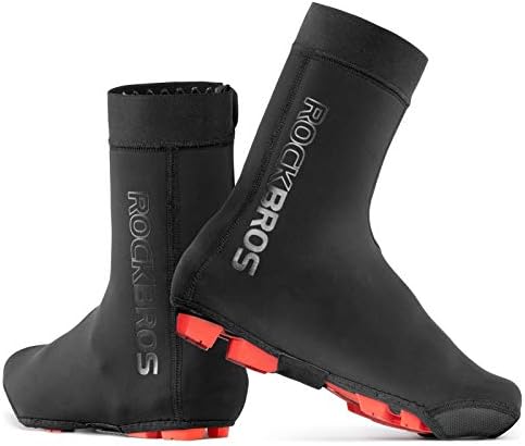 ROCKBROS Cycling Shoe Covers Warm Bike Shoe Cover Windproof Water Resistant