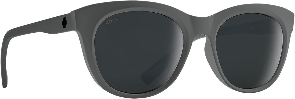 Spy Optic Boundless, Round Cat-Eye Sunglasses, Color and Contrast Enhancing Lenses