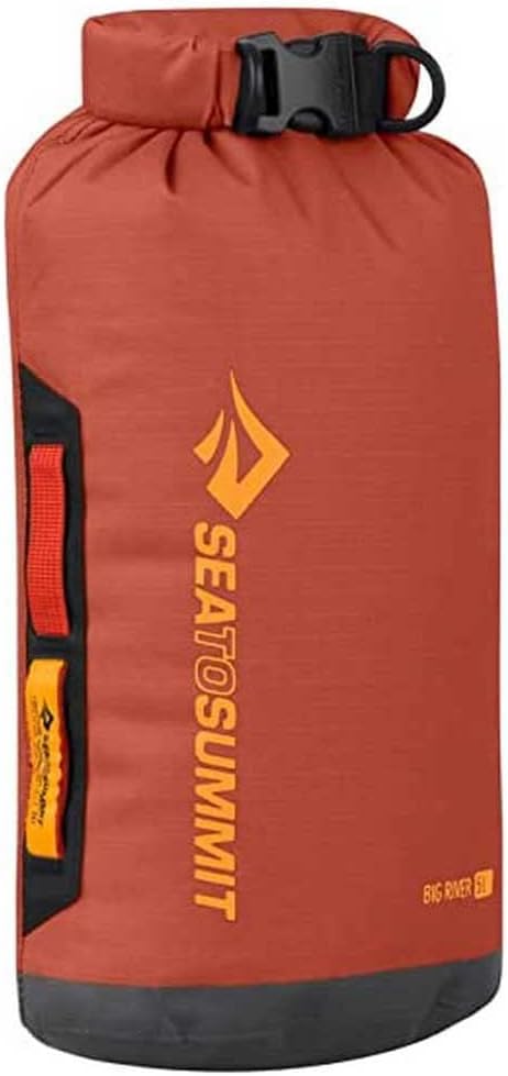 Sea to Summit Big River Dry Bag, Heavy-Duty Storage, 5 Liter, Picante Red