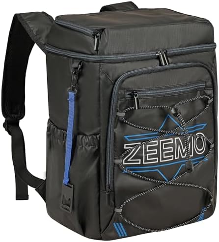 ZEEMO Backpack Cooler for Men, Insulated Leak Proof Lunch Bag