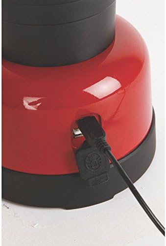 Coleman Classic Rechargeable 400 Lumens LED Lantern, Water-Resistant Lantern with USB Charging Port & Carry Handle, Great for Camping, Power Outage, Emergencies, & Home Use