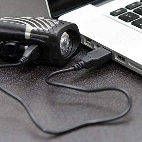 NiteRider Lumina Micro Sabre Bike Light Combo 650 Lumen Headlight 110 Lumen Taillight USB Rechargeable Bicycle LED Front and Back Light IP64 Waterproof Mountain Road Commuting MTB Cycling Safety Flash