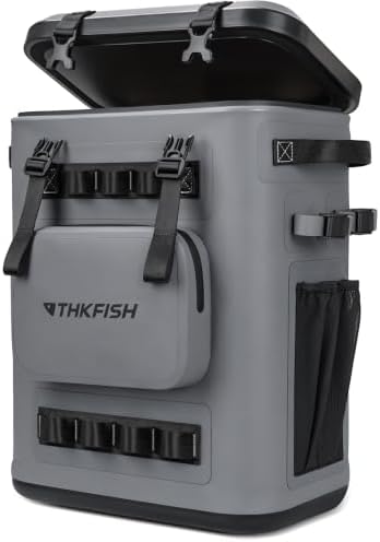 THKFISH Magnetic Backpack Cooler Insulated Leak Proof for Men Camping