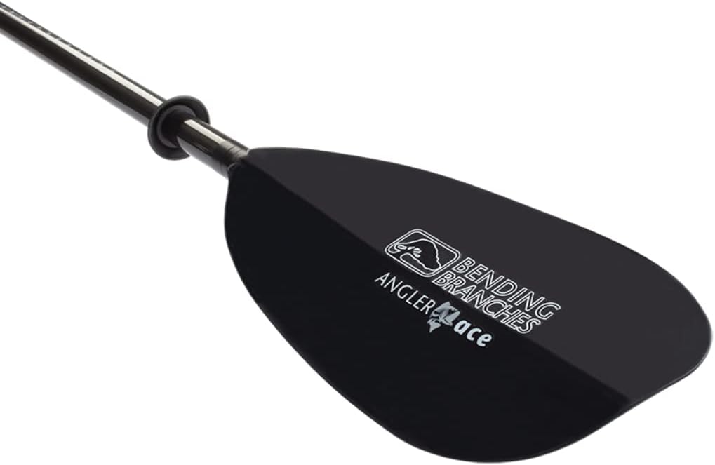 Bending Branches Angler Ace Snap-Button Kayak Fishing Paddle – Lightweight Carbon Shaft, Carbon-Reinforced Nylon Blades, 2-Piece Design, Durable Performance for Fishing & Touring Kayaks