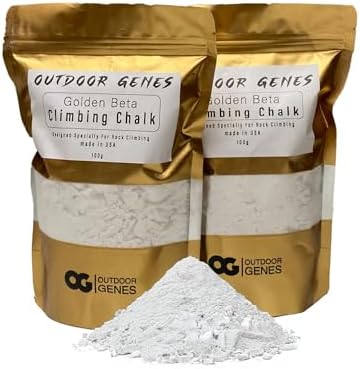 Rock Climbing Chalk Powder, 2-Pack 100 g Grip Chalk