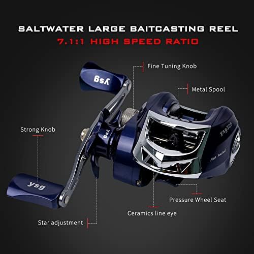 Telescopic Fishing Rod and Reel Combos, Carbon Fiber Fishing Rod with Stainless Steel Baitcasting Reel Portable Fishing Pole Reel Combo for Travel Saltwater Freshwater