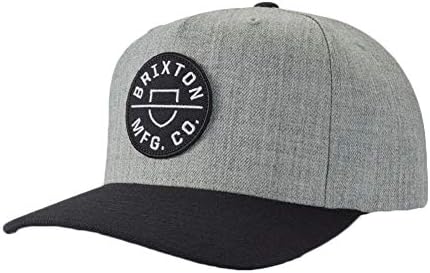 Brixton Mens Crest C Mp Snbk