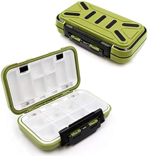 Fishing Lure Boxes, Waterproof Portable Tackle Box Organizer With Storing Tackle Set Plastic Storage - Mini Utility Lures Fishing Box, Small Organizer Box