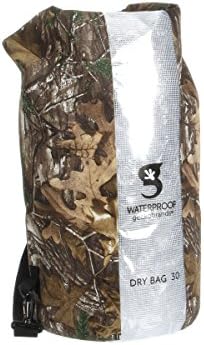 geckobrands Durable View Dry Bag – Waterproof Roll Top Dry Bag with Translucent Front Panel for Easy Identification