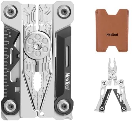 NexTool Credit Card Multitool, Silver Blade EDC Tool