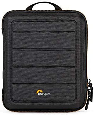 Lowepro Hardside CS 80 Case for Small Drone, Mirrorless Cameras, Larger Over-Ear Headphones, 22 x 10.2 x 24.5 cm, Black