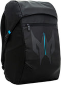 acer Predator Lite Gaming Laptop Backpack - Lightweight 1680D Ballistic Polyester with Water-Resistant Zippers and Ventilated Mesh Back Perfect For Everyday Commuting and Gaming - Fits 15.6" Laptops