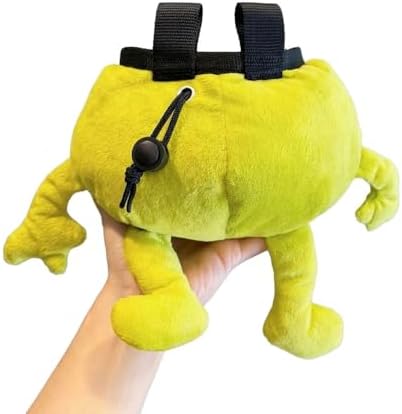 Frog Chalk Bag Climbing Magnesium Powder Bag Climbing Equipment for Adult