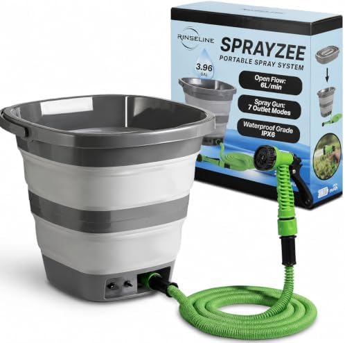 Portable Spray System & Camping Shower | Battery Powered