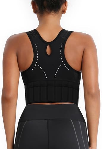 Women's Weighted Vest – a sports bra that fuses fashion with added resistance, designed to increase exercise intensity and boost workout results. Ideal for running and walking.