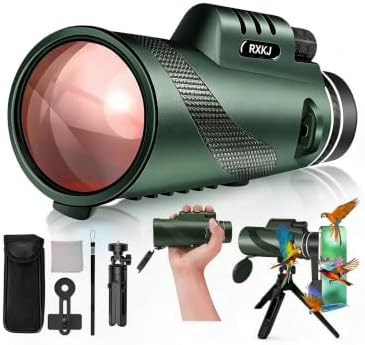 Monocular Telescope, 80×100 Monoculars for Adults