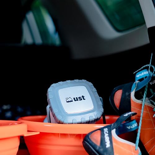 ust Duro Lantern with 30-Day Run time, Low and high Light, Water Resistant, Aluminum, for Camping, Hiking, and Outdoors
