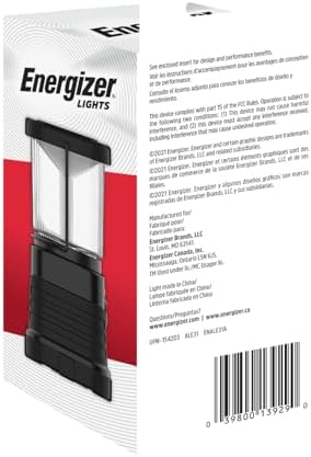 Energizer LED Camping Lantern, Bright Lantern Battery Powered LED Camping Lights