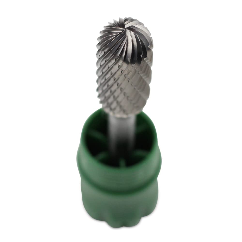 BHA Tungsten Carbide Burr, Double Cut 1/4" Shank