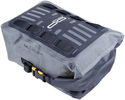Giant Loop Revelstoke Dry Bag, Waterproof Roll-Top Motorcycle Bag, 16-Liter Capacity, Fits Any Motorcycle, UTVs, ATVs, Snowmobiles & More (Gray)