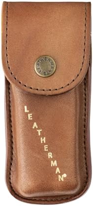 LEATHERMAN Premium Heritage Snap Sheath for Multi-Tools, Black, Medium