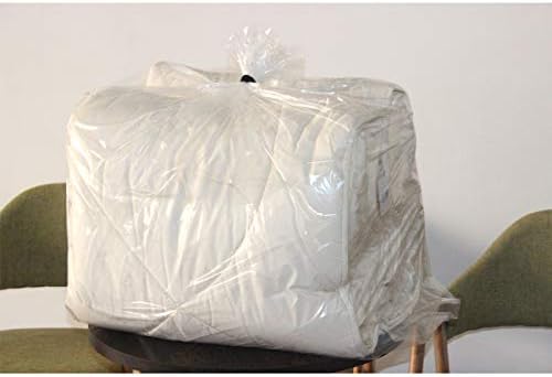 20 Pack 30 x 40 inch 1.4 Mil Clear Plastic Flat Poly Bags Clothing Merchandise Bags Good for Food, Proving Bread, Dough, Clothes Packaging, Storage, Gift Bag
