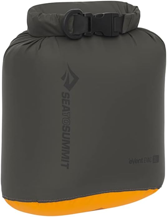 Sea to Summit eVac Compression Dry Bag, Roll-Top, 8 Liter, Turkish Tile Blue