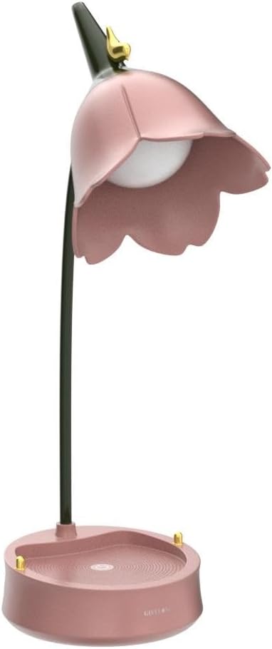 magical JD LED Desk Lamp Cordless Table Light Adjustable Gooseneck Dimmable Touch Rechargeable Battery Eye-Caring Night Light for Kids,Mini Cute Lamp for College Dorm Bedroom Reading