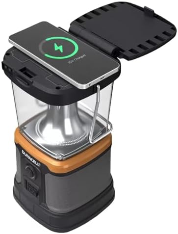 Duracell Tri-Power Rechareable Lantern 3000 Lumens with QI Charging