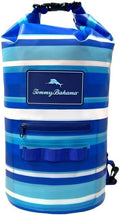 Tommy Bahama 20L Waterproof Dry Bag, Roll-Top (Harbor Stripe)