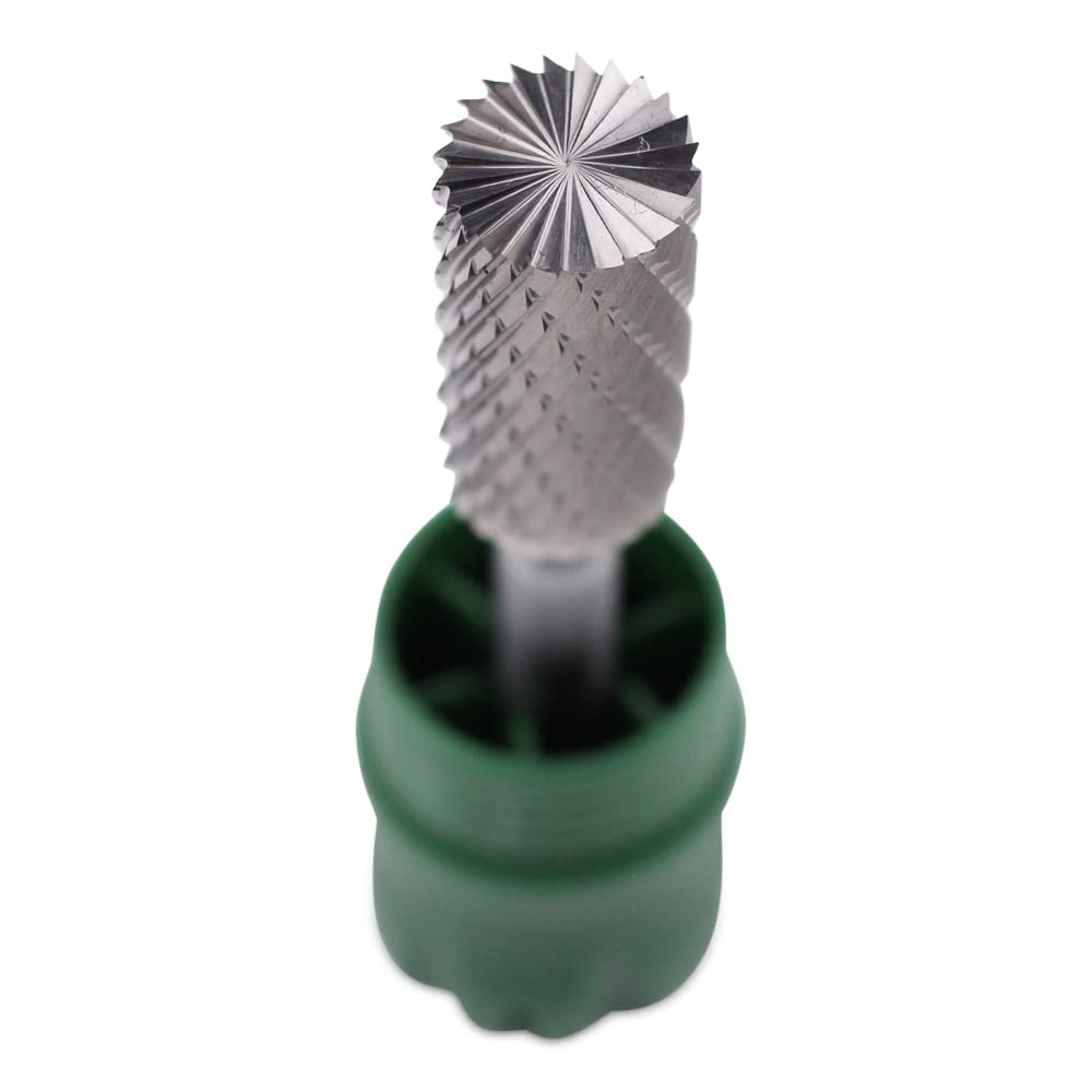BHA Tungsten Carbide Burr, Double Cut 1/4" Shank