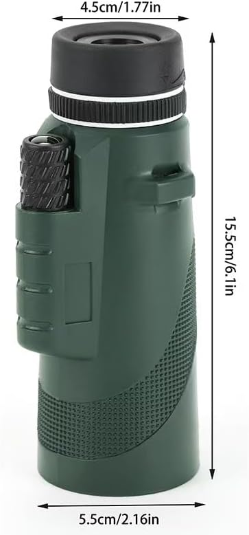 80x100 monocular Telescope, Suitable for Adults and Children, for Bird Watching, Hiking, and Concert Tours, with Phone Clip and Stand