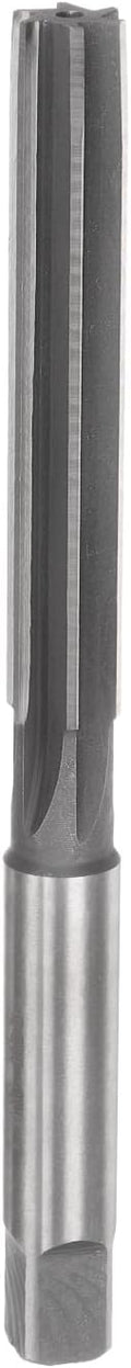 uxcell Hand Reamers, 13mm H8 Metric Reamer Drill Bit for Metal Wood Hole Reaming, Straight Flute High Speed Steel (HSS) Tool