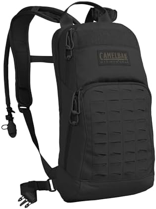 CamelBak M.U.L.E. Tactical Hydration Backpack, Modular MOLLE Design with 100oz Mil‑Spec Crux Reservoir