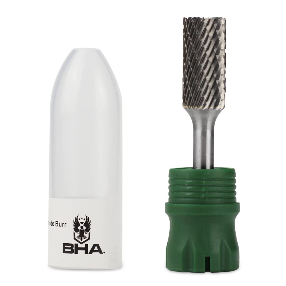 BHA Tungsten Carbide Burr, Double Cut 1/4" Shank