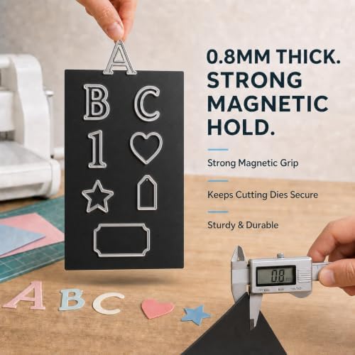 Skyrealm Magnetic Die Storage Binder for Card Making, Stamps & Cutting Dies