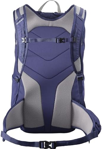 Salomon Unisex Trailblazer 30, Hiking & Trekking Backpack, 30-Liter - Mazarine Blue/Ghost Gray