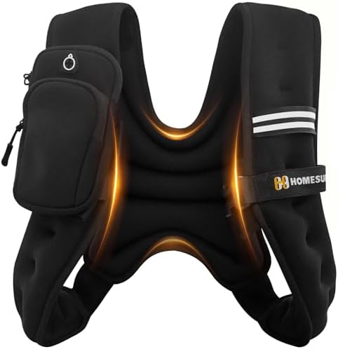 HOMESURE Weighted Vest with Reflective Stripe