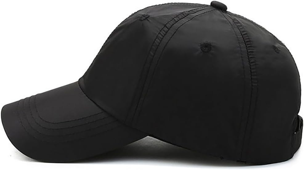 Waterproof Baseball Cap for Men Women Breathable UPF50+ Sport Outdoor Caps Quick Dry Adjustable Rain Hat