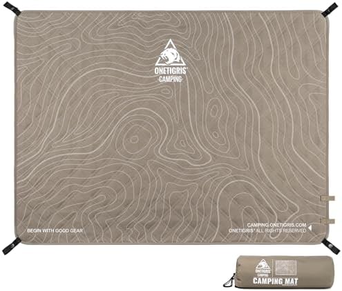 ONETIGRIS CAMPING Waterproof Picnic Blanket, Large Outdoor Blanket