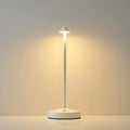 Cordless Table Lamps,Rechargeable Led Touch Bar Lamp, Portable Battery Desk Lamp,2 Level Brightness Dimmable Night Light,Minimalist Design, for Living Room/Restaurant/Couple Dinner/(White)