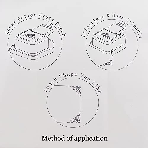 Edge Paper Punch Scrapbook Craft Corner Punches for Card Making