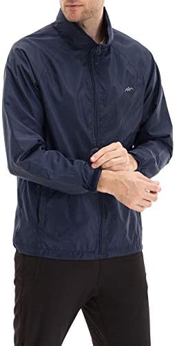 TRAILSIDE SUPPLY CO. Men's Lightweight Packable Windbreaker Jacket
