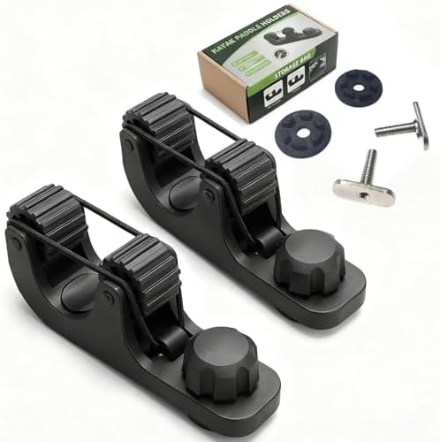 Kayak Paddle Holder,Kayak Track Mount Accessories,Space-Saving