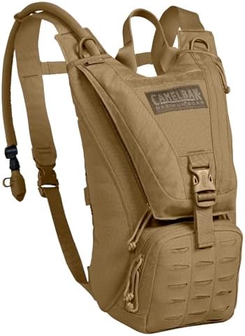CamelBak Ambush Tactical Hydration Backpack, Low‑Profile MOLLE Design with 100oz Mil‑Spec Crux Reservoir