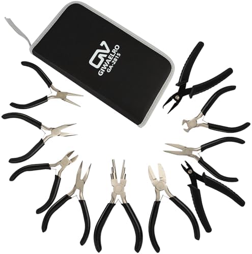 10 PCS Jewelry Pliers Set for Jewelry Making, Repair and Wire Wrapping
