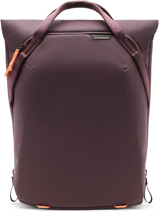 Peak Design Everyday Totepack 20L, Ocean, Weatherproof Shell, Top and Side Access, FlexFold Dividers, Laptop Sleeve, Internal Pockets, Backpack or Hand Carry, Versatile Tote Bag for Women and Men