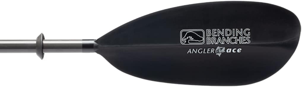 Bending Branches Angler Ace Snap-Button Kayak Fishing Paddle – Lightweight Carbon Shaft, Carbon-Reinforced Nylon Blades, 2-Piece Design, Durable Performance for Fishing & Touring Kayaks