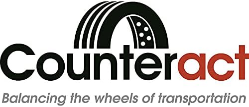 Counteract KIT-G Motorcycle Do It Yourself Tire/Wheel Balancing Beads Kit - (2) 2oz (1) 3oz Balancing Bead Applications, (3) Valve Caps and Cores, (1) Core Remover, Injector Bottle